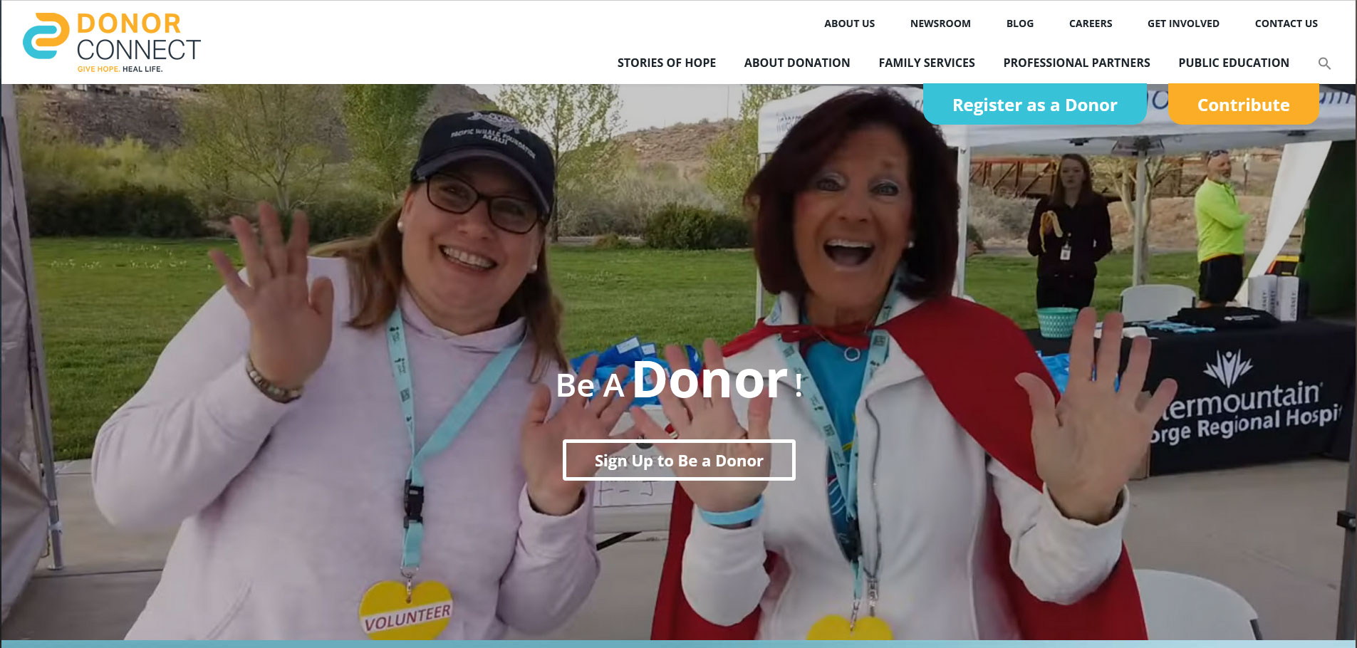 Donor Connect- Utah